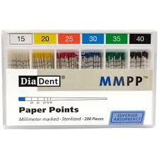 Diadent Paper Points - 6%