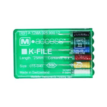 Dentsply M-Access K-Files 25mm (Hand Files)