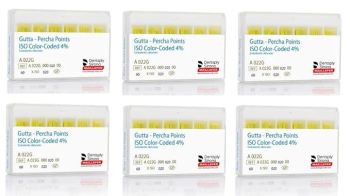 Dentsply Gutta Percha Points 4% Taper