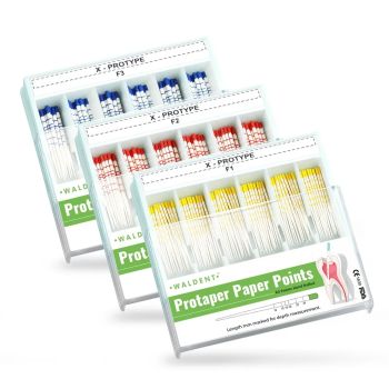 Waldent Paper Points Protaper (Length Marked)