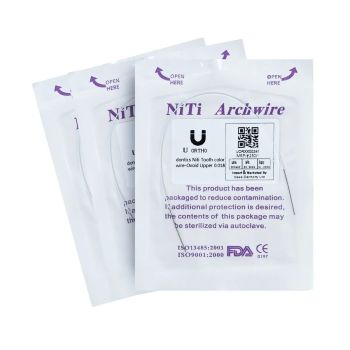 U Ortho Niti Tooth Color Wire - Ovoid