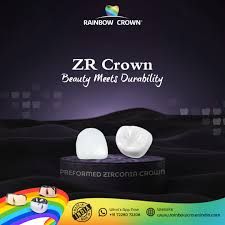 Rainbow Zirconia  Crowns Upper Lateral Incisor