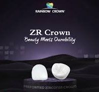 Rainbow Zirconia  Crowns Lower Incisors