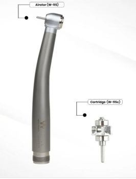 Waldent Moon Super Bright Airotor And Cartridge