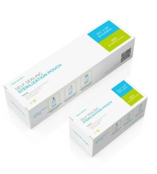 Waldent Self-Seal Sterilization Pouches