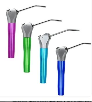 Waldent 3-Way Syringe With Two Autoclavable Tips