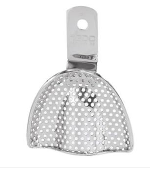 GDC Edentulous Perforated Impression Trays Upper #4 (ITRLEDPU4)