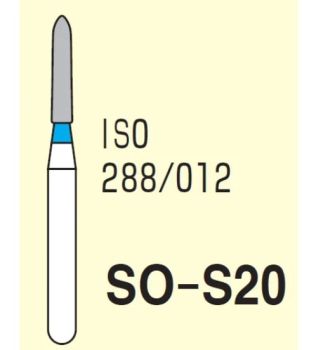 Mani Diamond Burs - Straight Ogival End / So Series