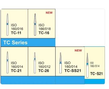 Mani Diamond Burs - Taper Conical End / Tc Series