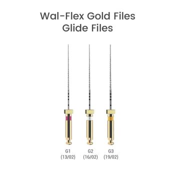 Waldent Wal-flex Glide Rotary Files
