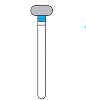 Mani Diamond Burs - Wheel Round Edge / Wr Series